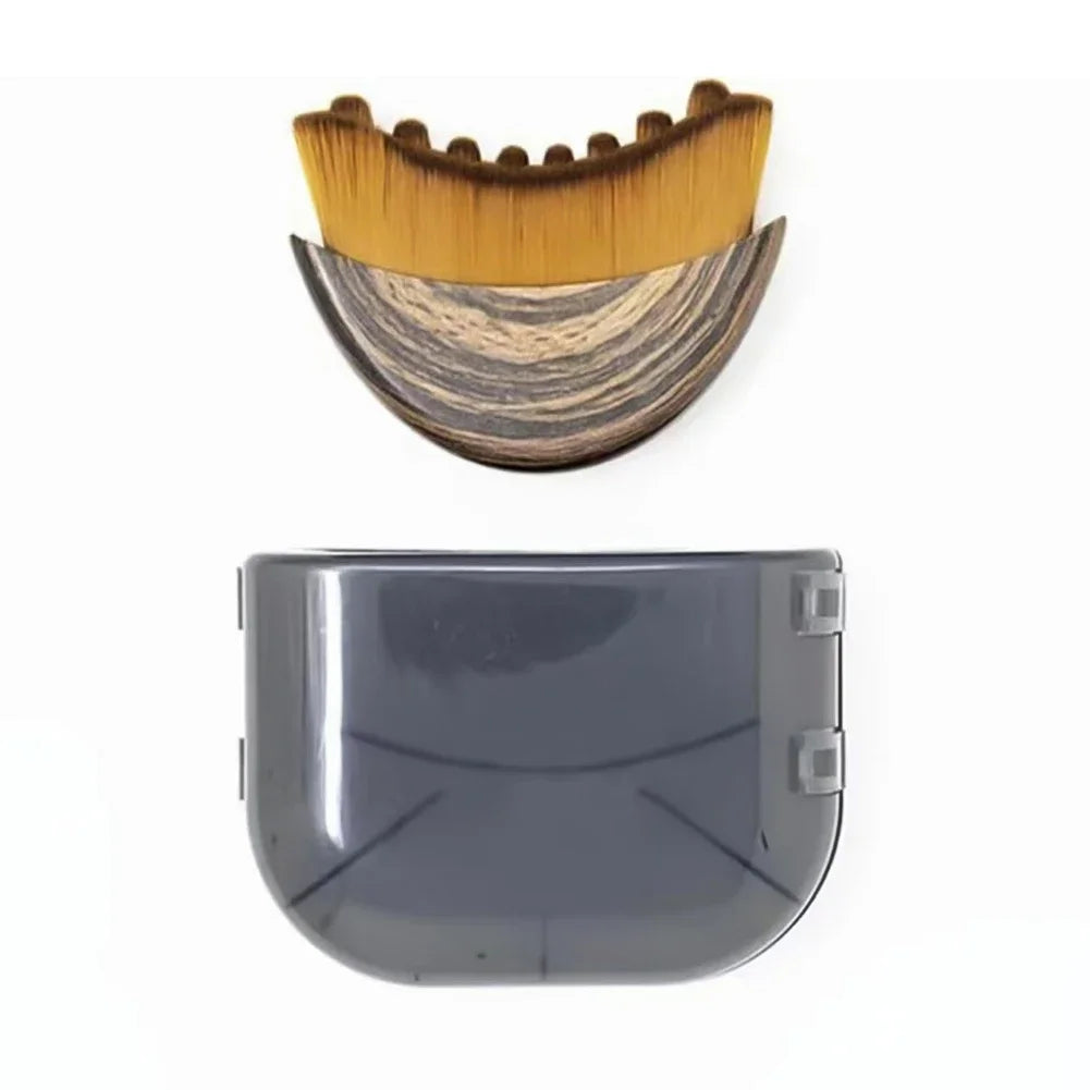 Lymphatic Contour Face Brush Dry Brushing Face Brush Lymphatic Drainage Massager for Face Chin Jawline Sculpting The Skin