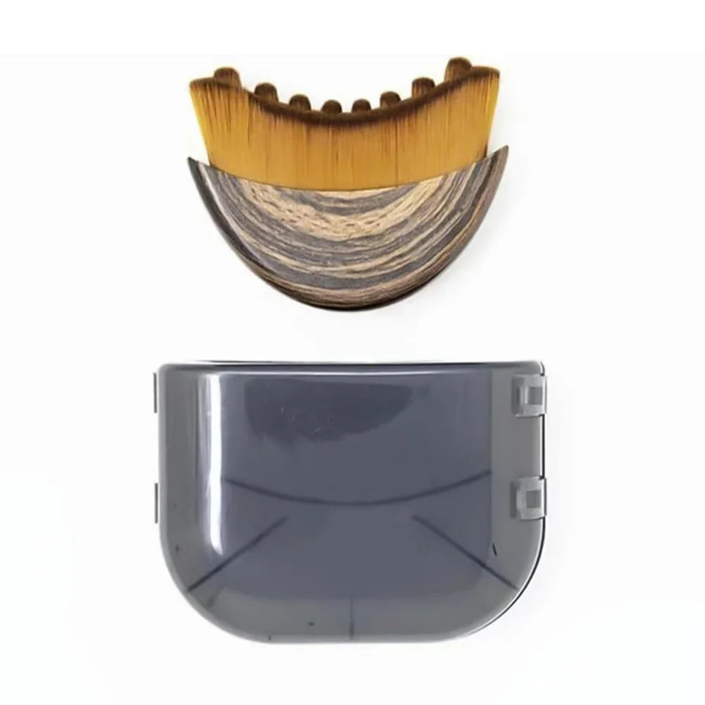 Lymphatic Contour Face Brush Dry Brushing Face Brush Lymphatic Drainage Massager for Face Chin Jawline Sculpting The Skin