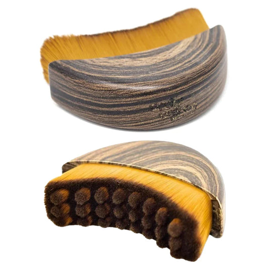 Lymphatic Contour Face Brush Dry Brushing Face Brush Lymphatic Drainage Massager for Face Chin Jawline Sculpting The Skin